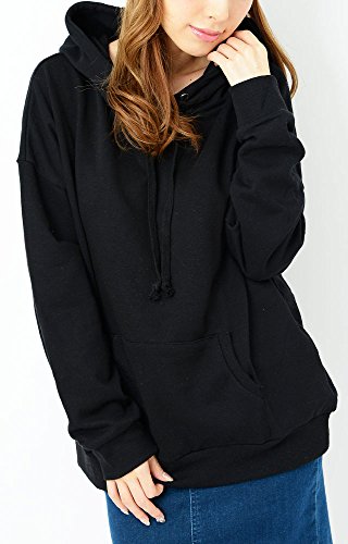 (ディーループ)D-LOOP ドルマン プルオーバー ビッグシルエット ロング パーカー レディース 121346