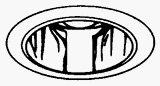 Clear Reflector for Recessed L