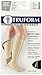 Truform Surgical Stockings, 18 mmHg Compression for Men and Women, Knee High Length, Closed Toe, Black, Medium (Pack of 2)