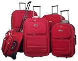 Review Travel Concepts  / Travel Concepts Collins 5 Piece Luggage Set Luggage Sets