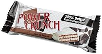 Power Crunch High Protein Energy Snack, Cookies & Creme, 1.4-Ounce Bars (Pack of 12)