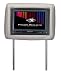 Power Acoustik H-9GR (Gray) Single Pre-Loaded Universal Replacement Headrest w/ 9" LCD Monitor