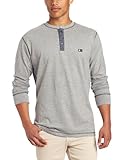 Fourstar Molino Henley Long Sleeve Shirt - Grey 109118