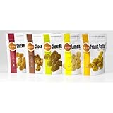 Wow Baking Company Bagged Cookies,5 Variety Pack, 8-Ounce
