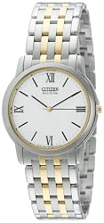 Citizen Men's AR0014-52A Eco-Drive Stiletto Two-Tone Watch