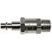Coilhose Pneumatics 1503LF Industrial Interchange Filtering Connector (FilterPlugTM), 1/4" Body Size with 3/8" Male NPT
