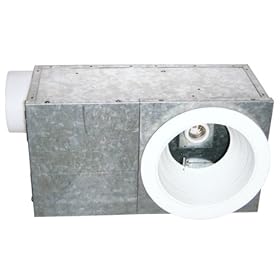  Universal Security Instruments BFR-704L 4-Inch 2.0-Sones 70-CFM Bathroom Ventilation Fan with Recessed Light