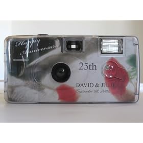 Personalized Anniversary Disposable Camera - 10 Pack by 