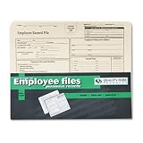 Image of Best Buy US Quality Park 69998 Quality Park Employee Record Folder, Top Tab, Letter, Manila, 20/Pack US , 69998