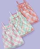 Roxy Little Girl Ticklish Plaid Babydoll Dress