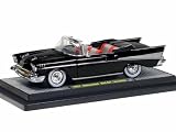 1957 Chevrolet Bel Air Convertible 1/24 Black
