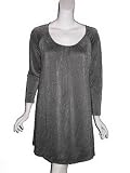 MICHAEL STARS Layla Scoop Shimmer Dress in Steel