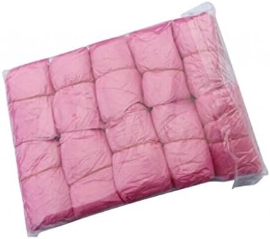 Disposable household shoes cover thick shoe cover Anti-Skid shoe covers supplies wholesale - Large - 100 pcs - red