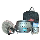 Volcano II Collapsible Stove with Attachments