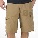 Bench Mens Logo Cargo Short Sand