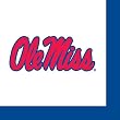 University of Mississippi Ole Miss Rebels Cocktail Napkins