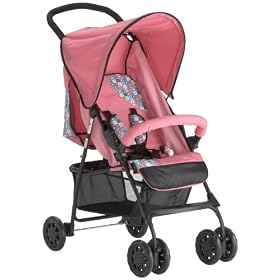 Hauck Sport Stroller - Dotty Pink