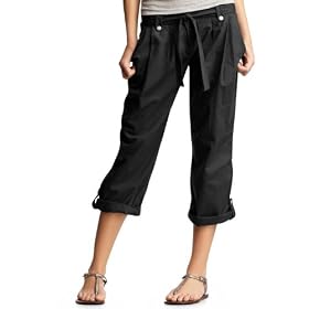 Buy Gap Linen blend pleated pants by Gap