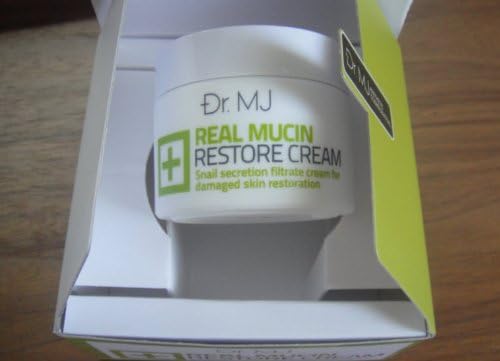 Korea Real Mucin Restore Cream Snail Secretion Filtrate Cream for Damaged Skin Restoration 50 Ml
