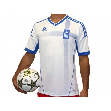 adidas Herren Trikot Greece Home, white/satellite, XL, X11766