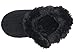 Capelli New York Ladies Knit Indoor Slipper Boot with Faux Fur
