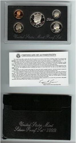 1992 Silver U.S. Proof Set in Original Government Packaging-image
