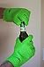 Perfect Protection Silicone Cooking & BBQ Gloves | New | Heaviest Thickest Gloves Mean Better Protection for You! (Green)