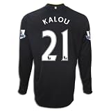 adidas Salomon Kalou Chelsea Long Sleeve Away Replica Soccer Jersey
09/10