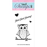 Hot Off The Press Acrylic Stamps 2"X3.25" Sheet-Hoot Hoot