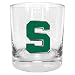Michigan State Spartans NCAA Double Rocks Glass
