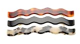 France Luxe Wavy Long Skinny Barrette - Classic