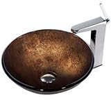 IMAGE OF Vigo Earthy Vessel Sink and Faucet