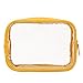 UU Family Toiletry Bag Makeup Pouch Cosmetic Bag Travel Packing Organizer (Yellow)