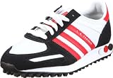 adidas Originals LA TRAINER M G46676, Unisex - Erwachsene Sneaker, Weiss (RUNNING WHITE / COLLEGIATE RED / BLACK 1), EU 40 2/3 (UK 7)