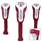 NCAA Texas A&M Aggies Golf Set of Three Nylon Headcovers