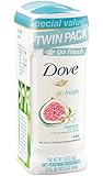 Dove go fresh Antiperspirant Deodorant, Restore 2.6 oz, Twin Pack