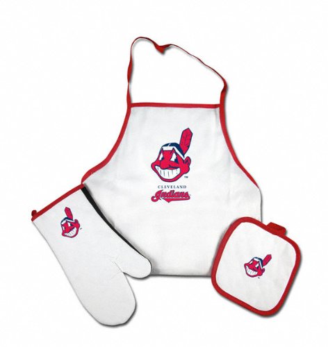 Cleveland Indians Tailgate & Kitchen Grill Combo Set
