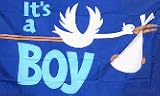 It's a Boy Flag