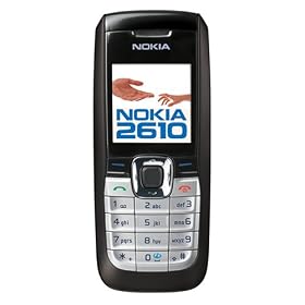 Nokia - 2610 - T�l�phone portable - WAP / MMS - mp3 - Noir