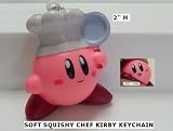 Nintendo Kirby Soft Squishy Keychain Chef Kirby