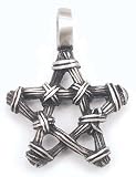 Pentagram Pewter Pendant Necklace
