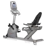 FreeMotion Commercial Recumbent Exercise Bike with Workout TV