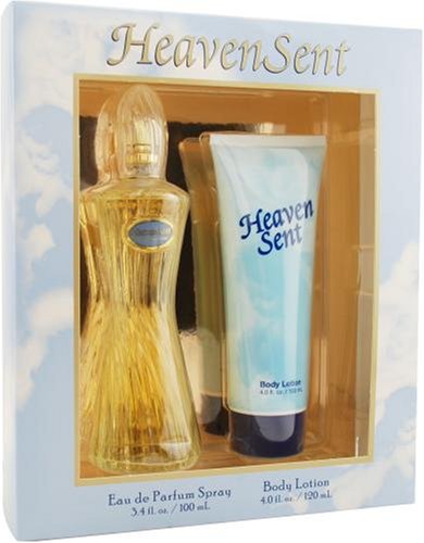 Heaven Sent By Dana For Women. Set-eau De Parfum Spray 3.4-Ounce & Body Lotion 4-Ounce