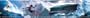 Brewster 258B75062 Wave Rider Wall Border, 6-Inch Wide by 10-Foot Long