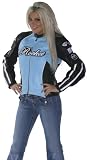 JOE ROCKET LADIES JET-SET BLUE/BLACK LEATHER JACKET!X-LARGE/XL