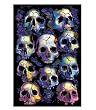 Opticz Wall of Skulls Blacklight Poster