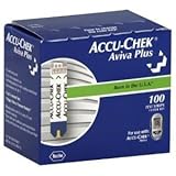 Accu-Chek Accu-Chek Aviva Plus Test Strips, 100 each