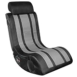 LumiSource Boom Chair 4.2 Video Game Chair, Black/Gray