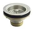 KOHLER K-8799-VS Duostrainer Sink Strainer, Vibrant Stainless