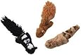 Skinneeez Cat Toys, 3" Forested, Creature May Vary